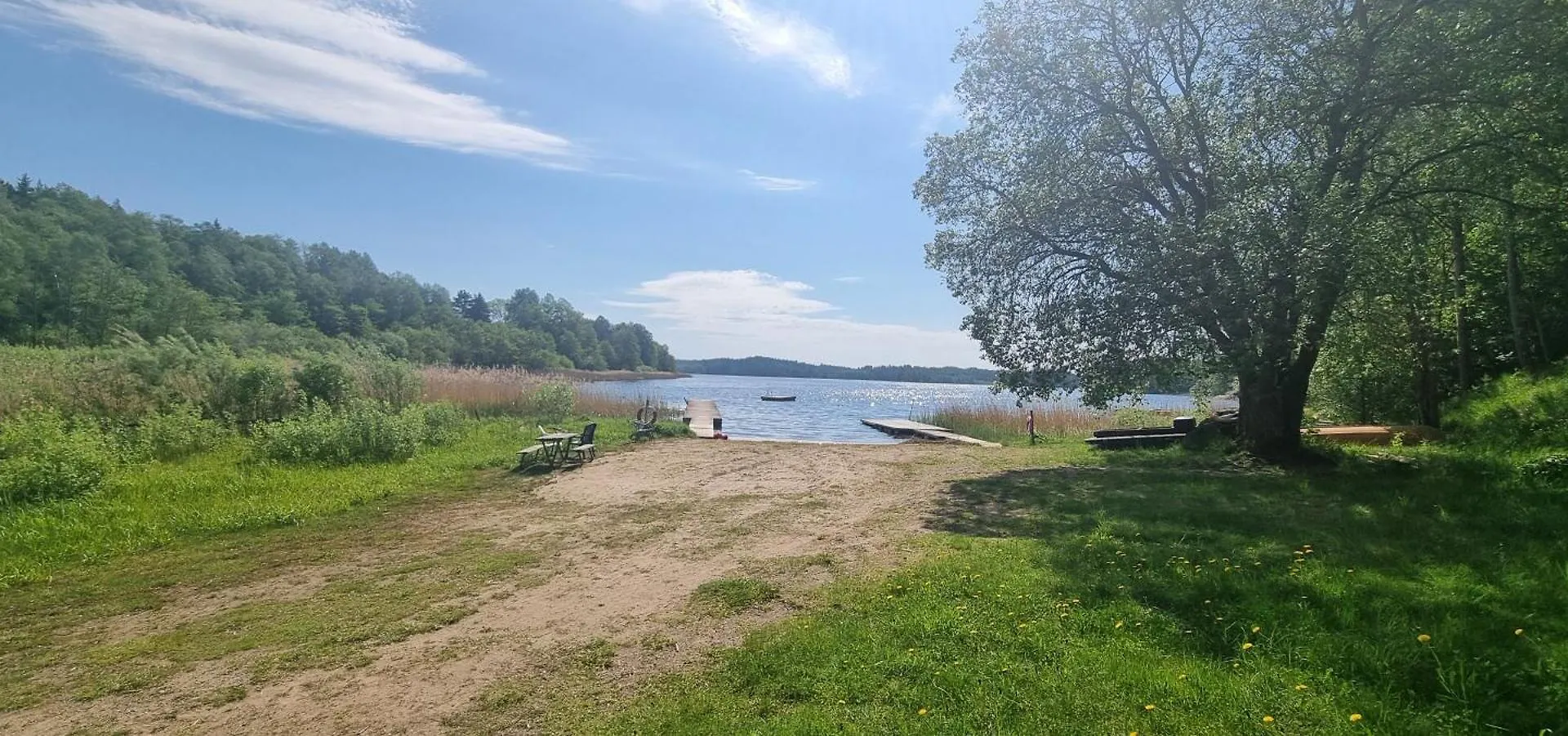 Private Lake Cabin Villa Stockholm Sweden