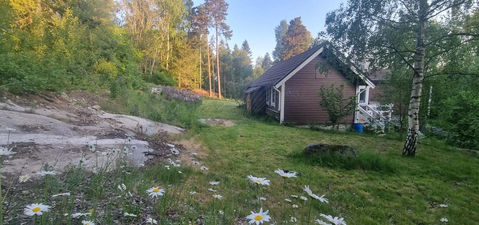 Private Lake Cabin Villa Stockholm Sweden